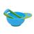 New Portable Baby Grinding Bowl Manual Kids Feeding Bowl Vegetable Fruit Infant Food Masher Set Blue-green