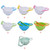 New Portable Baby Grinding Bowl Manual Kids Feeding Bowl Vegetable Fruit Infant Food Masher Set Blue-green