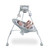 Inlighten Baby Swing - Cool Mesh Fabric, Vibrations, Swivel Infant Seat, Nature Sounds, Light Up Motorized Mobile - Braden