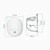 Romacci Wearable Double Electric Breast Pump Silent Invisible Hands Free Breast Pump 3 Modes 16 Levels Adjustable For Home Travel