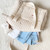 Cotton Baby Diaper Bag With Cute Embroidery Bear Rabbit Olive Pattern