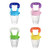 Fruit Teats For Baby, 4 Pcs Baby Pacifier Vegetable Teat For Baby Pacifier Teether For Fruit Vegetable Porridge (food Feeder)