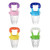 Fruit Teats For Baby, 4 Pcs Baby Pacifier Vegetable Teat For Baby Pacifier Teether For Fruit Vegetable Porridge (food Feeder)
