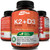 Nutriflair Vitamin K2 And D3 Supplement With Black Pepper Extract 90 Vegetarian Capsules