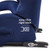 Diono Everett Nxt Latch Slim Fit Lightweight Booster Car Seat, Blue