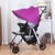 Yesbay Baby Stroller Pram Pushchair Windproof Sun Shield Visor Sunshade Canopy Cover,pink