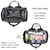 Pomelo Best Diaper Tote Bag With Changing Pad And Stroller Straps, Color Black And Grey