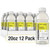 Vitaminwater Zero Sugar Squeezed, Electrolyte Enhanced Water W/ Vitamins, Lemonade Drinks, 20 Fl Oz, 12 Pack