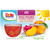 Dole Fruit Bowls Peaches In Strawberry Gel, 4.3 Oz Bowls, 4 Cups Of Fruit