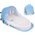 Portable Bassinet For Infant Foldable Infant Bed Travel Sun Protection Mosquito Net Breathable Infant Infant Sleeping Basket