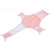 Adjustable Bath Seat Bathing Bathtub Seat Newborn Bath Net Safety Seat Support Infant Shower Baby Care, Pink