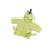 "splash-a-saurus" Dinosaur Hooded Spa Robe