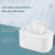 Vakind & Device Smart Baby Wipe Warmer With Display Screen Heating Tissue Box, White