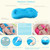 Vocheer Baby Bath Cushion, 0-6 Month Newborn Bath Anti-slip Cushion Pad (blue)
