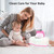 Dream Lifestyle Baby Wipes Dispenser, Non-slip Easy Open & Close Wipes Case Dustproof Wipes Container For Home And Office