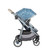 Monbebe Lynx 6 In 1 Modular Travel System Stroller, Distressed Plaid