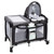 Baby Trend Go-lite Elx Nursery Center Playard With Bassinet And Travel Bag - Phoenix Black