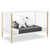 Delta Children Casey 6-in-1 Convertible Crib, Greenguard Gold Certified, Bianca White/natural