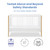 Delta Children Casey 6-in-1 Convertible Crib, Greenguard Gold Certified, Bianca White/natural