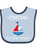 Inktastic Baby Boy New To The Crew Sailboat Gift Baby Boy Or Baby Girl Bib
