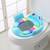 Cartoon Frog Potty Training Seat For Kids Boys Girls Toddlers Toilet Seat With Cushion Handles Backrest