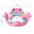 Cartoon Frog Potty Training Seat For Kids Boys Girls Toddlers Toilet Seat With Cushion Handles Backrest