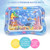 Yim Kids Children Cartoon Whale Marine Animal Inflatable Interactive Water Play Mat