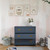 Baby Relax Miles 3-drawer Dresser, Graphite Blue