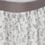 Badger Basket Wishes Oval Bassinet - Full Length Skirt - Gray/leaf
