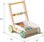 Kamileo  Wooden Baby Push Walker Toy With Blocks,baby Learning Walker Toddler Push Toys For 1 2 3 Yr Old, Toddler Activity Walker For Small Girls Boys 10 Month +