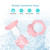 Dcenta Baby Food Feeder Silicone Pacifier Teether Teething Toy Nipple For Infant Toddler Kid Easy To Clean