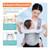 Breathable Baby Sling, Adjustable Baby Wrap, Baby Carrier Wrap, Quick Dry, 3d Mesh Fabric, Thick Shoulder Straps, Elastic For Summer, Pool, Beach, Newborn Carrying,yellow