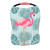 Eczjnt Tropical Exotic Pink Flamingos Palm Leaves Nursing Cover Baby Breastfeeding Infant Feeding Cover Baby Car Seat Cover