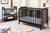 Suite Bebe Brees Crib In Black And Brownstone Finish