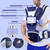 Baby Carrier 9-in-1 Convertible Ergonomic With Lumbar Support & Cool Air Mesh 360 All Position Baby Wrap Carrier Front And Back Backpack Carrier For Baby, Toddler, Infant, Child, Newborn (7-66 Lb)