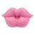 Silicone Funny Lips Shaped Pacifier For Babies Infant Children - Pink