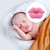 Silicone Funny Lips Shaped Pacifier For Babies Infant Children - Pink