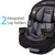 Safety 1ˢᵗ Grow And Go All-in-one Convertible Car Seat, Harvest Moon