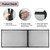Magic Pet Gate, Indoor Outdoor Retractable Dog Fence, Adjustable Portable Folding Mesh, Enclosure Net Extra Wide Safety Puppy Gate, 72 * 110cm Inch For Hall Doorways