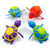Wind Up Swimming Kids Baby Bath Toys Girls Boys Toddlers Bathtime Bathtub Tub Toys Bathroom Floating Sea Animal Water Turtle Toys For 1 2 3 Year Olds, 4 Pack