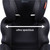 Diono Everett Nxt Latch Slim Fit Lightweight Booster Car Seat, Black