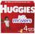 Huggies Little Movers Wetness Indicator Hypoallergenic Lotion Free Latex Free Chlorine Free Paraben Free Diapers - Size 4, 120 Count