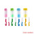 Freestyle Nok Soft Baby Feeding Bottle Nipple Sponge Bristle Cleaning Brush Set With Long Handle Color Random