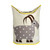 3 Sprouts Baby Laundry Hamper Storage Basket Organizer Bin For Nursery Clothes - Goat