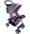 Convenient Stroller - Pink/grey