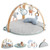 Ingenuity Cozy Spot Duvet Activity Baby Play Gym With Self-storage, Machine Washable Mat - Loamy, Newborn And Up