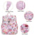 Baby Essentials Stylish Adjustable Shoulder Strap Large Capacity Backpack Diaper Bag, Pink