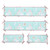 Tie-up Crib Rail Cover Set For Teething, Cartoon Printing Crib Rail Guard For Long Rail And Short Rails, 4 Pieces
