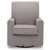 Delta Children Ava Nursery Glider Swivel Rocker Chair, Gray