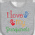 Inktastic I Love My Grandparents Gift Baby Boy Or Baby Girl Bib